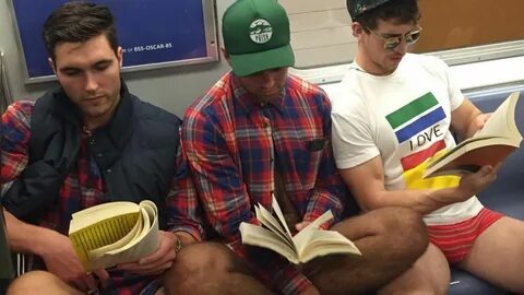 Photos From New York's "No Pants Subway Ride" Flood Instagra