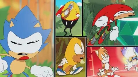Sonic Mania Adventures All Episodes But Freezing Hilarious M