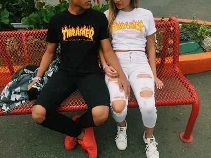 Pin by yxngflakkø on Thrasher Matching couple outfits, Coupl