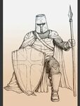 Kneeling Knight Drawing at GetDrawings Free download
