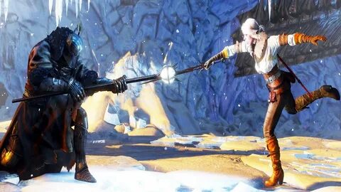 Witcher 3 Wild Hunt- On Thin Ice: Battle with Caranthir and 