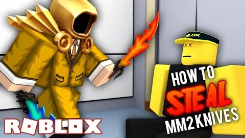 How to STEAL KNIVES in Murder Mystery 2?! - YouTube