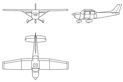 Cessna drawing 172 svg, Picture #2589368 cessna drawing 172 