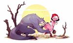 Big bad wolf and Emelie by CyanCapsule Anime furry, Furry ar