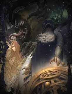 DoPq on Twitter Lovecraftian horror, Epic art, Fantasy artwo