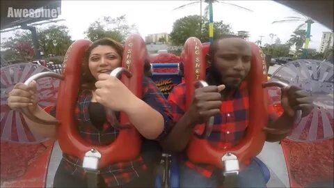Guys Passing Out Funny Slingshot Ride Compilation.