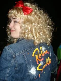 Robin Sparkles jacket details Robin halloween costume, How i