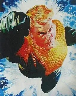 #aquaman #justiceleague Marvel art, Aquaman, Alex ross