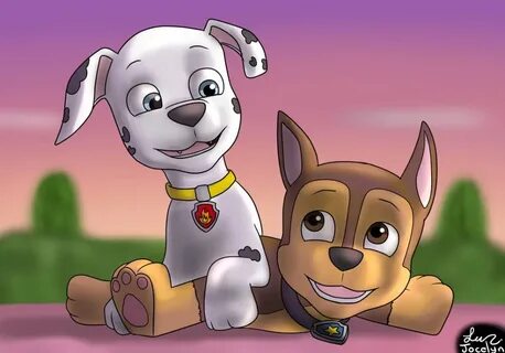 Marshall Y Chase by JocelynMinions on DeviantArt Paw patrol 