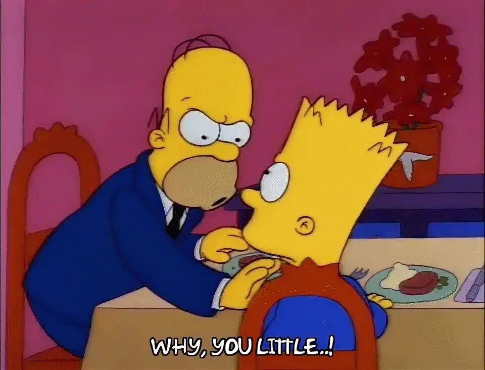 GIF homer simpson bart simpson season 3 - animated GIF on GI