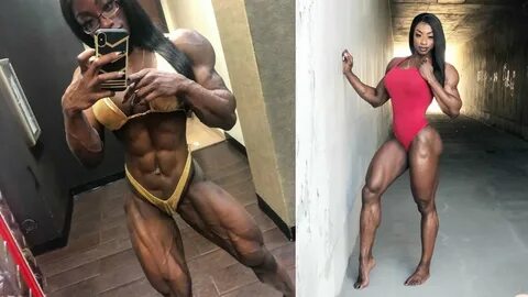 Meet Shanque A Black Female Bodybuilding and Fitness model a