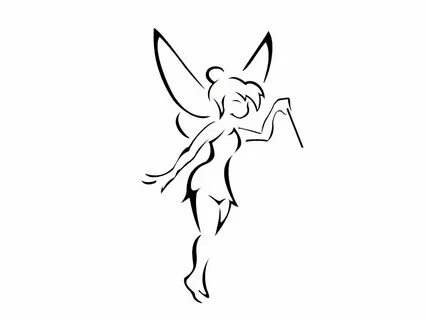 Tinkerbell Punk Tattoo Tattoo Lawas Disney tattoos, Silhouet