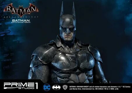 Batman: Arkham Knight Batman Battle Damage Version Statue by