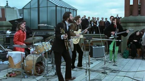 The Beatles' Iconic 'Get Back' Rooftop Concert Is Being Rele