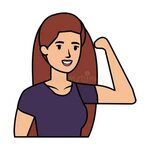 Strong Woman Vector Stock Illustrations - 28,839 Strong Woma