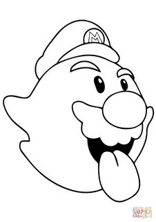 King Boo Coloring Pages - NEO Coloring