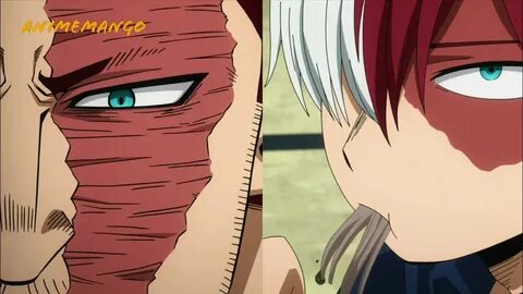 Todoroki tells Endeavor about his scar. - YouTube