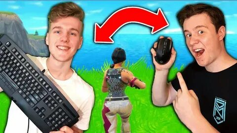TWO PLAYERS CONTROLLING ONE CHARACTER (Fortnite Battle Royal