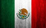 Скачать обои Flag of Mexico, 4k, stone background, grunge fl