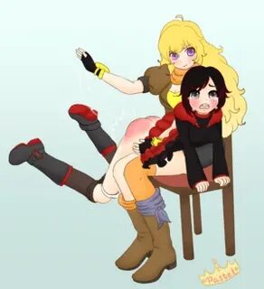 Pastel_s_Commissions Yang And Ruby Commission Spanking Slumb