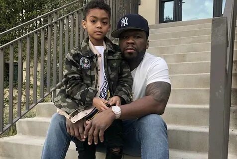 50 Cent Is Having A Special Moment With His Son Sire As They