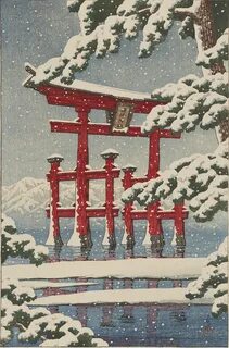 Old japanese block prints