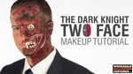 Two-Face from The Dark Knight Makeup Tutorial Wholesale Hall