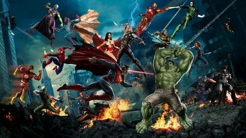 Avengers Vs Justice League Wallpapers - Wallpaper Cave