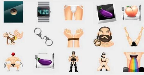 Grindr Launches Naughty Custom Emojis Just In Time For Your 