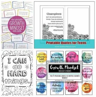 The Ultimate List of Free Growth Mindset Printables for Kids