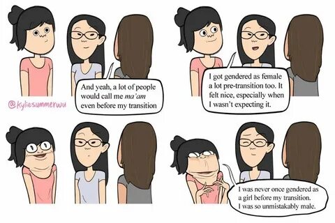 LGBT Comic: Trans Girl Next Door LGBT+ Amino