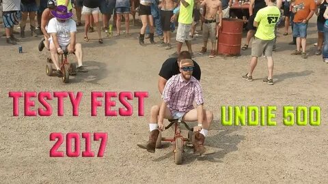 The Undie 500 Testy Fest 2017 (NSFW) - YouTube