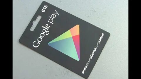 Google Play Store Karten rubbeln und einlösen - YouTube