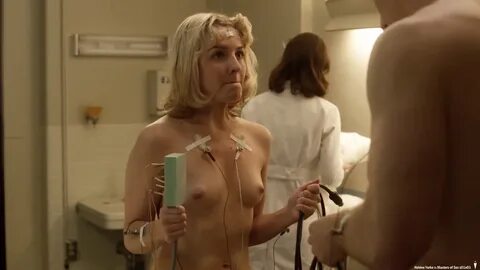 Helene Yorke topless in Masters of sex