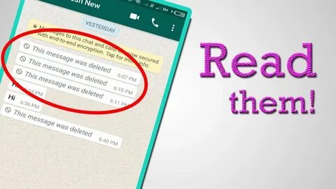 WhatsApp: How to See Deleted Messages on Android - Tutorials