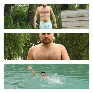 Create meme "swimming pool relax man, guy " - Pictures - Mem