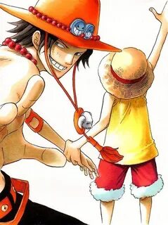 Ace and Luffy Ace one piece, Anime one piece, Dessin animé