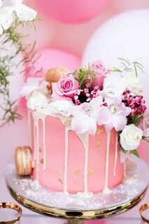 Casamento cor de rosa Como usar rosa na decoração Bolo feliz