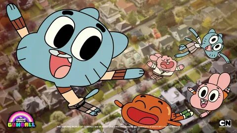 The Amazing World of Gumball Wallpaper: Gumball and family f