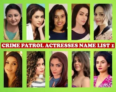 Crime Patrol Actress Name List 2016, Crew, Sony TV Show,Fema