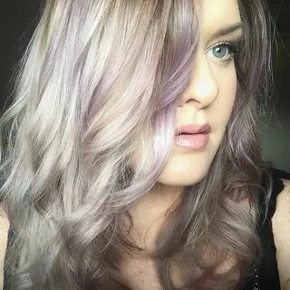 Lilac Silver Hair! Achieved by starting with blonde/brown om