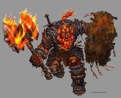 Fire Giant Commando by orangus on DeviantArt Fire giants, Du