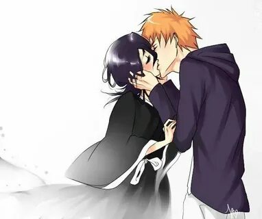 Ichigo and Rukia - ichiruki Bleach anime ichigo, Bleach char