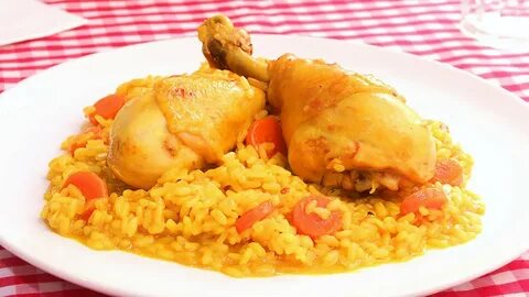 Arroz con Pollo Español Receta Fácil Rápida y Deliciosa - Yo