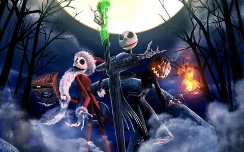 Скачать обои Jack Skellington, кошмар перед рождеством, The 