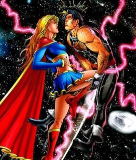 Powerboy vs Superboy - Battles Power girl supergirl, Supergi