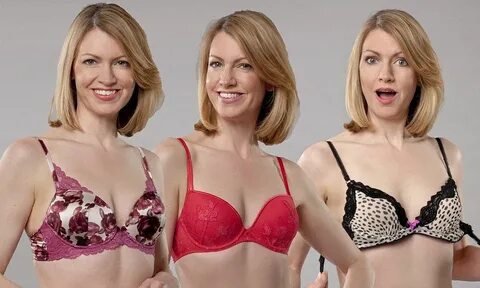 So that's why your bras never fit! We sent a 32C model bra-s