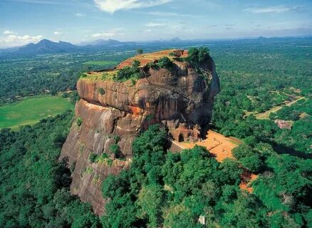 Замок Сигирия (Sigiriya), или Львиная скала (Lions Rock)