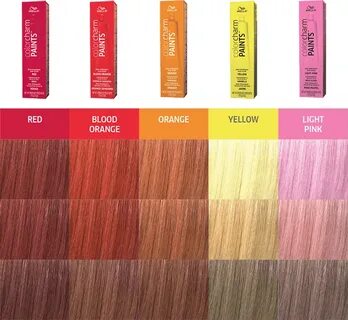 Image result for wella color paints orange Hair Makeup Hairc