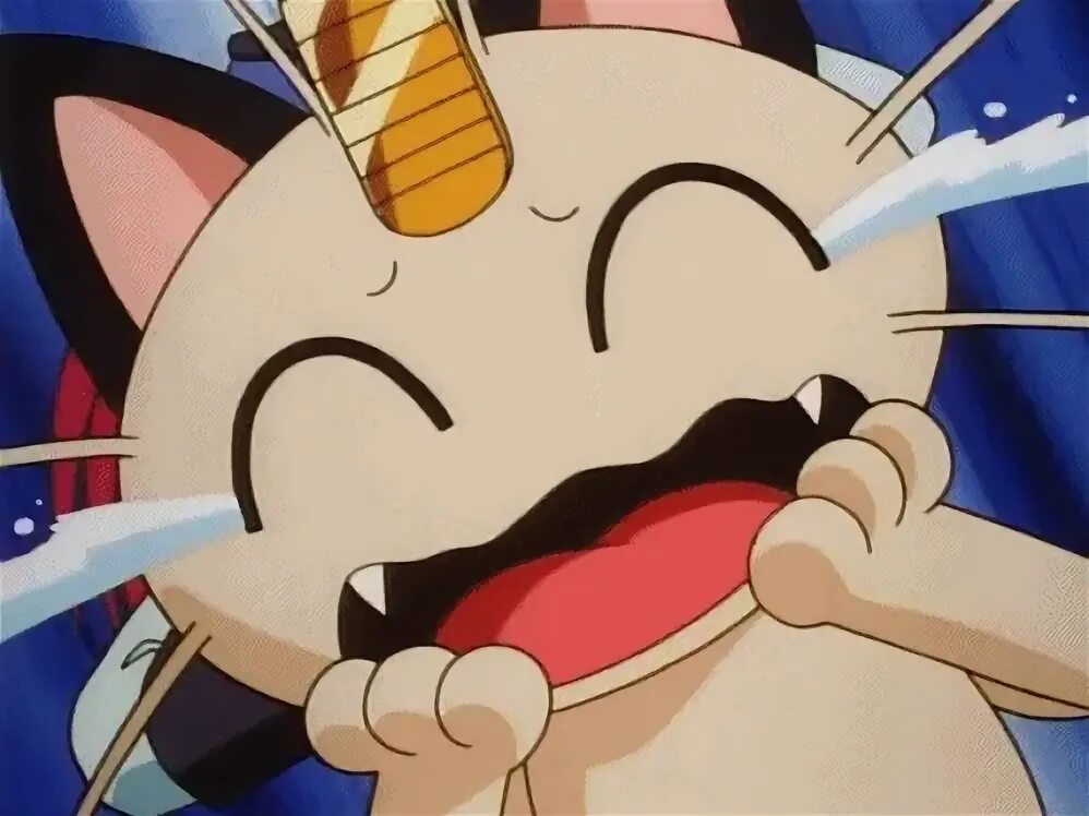 GIF meowth anime pokemon - animated GIF on GIFER